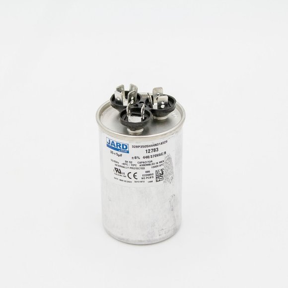 Round Dual Run Capacitor by Jard # 12783 - Picture 3 of 6
